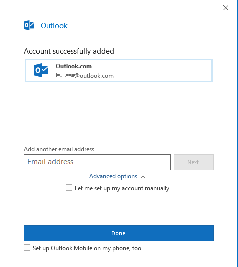 Outlook 2019 supports  2FA – Noobient
