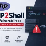 PHP2Shell CVE-2026-109618 & CVE-2026-109619 RCE Vulnerability & Remedy